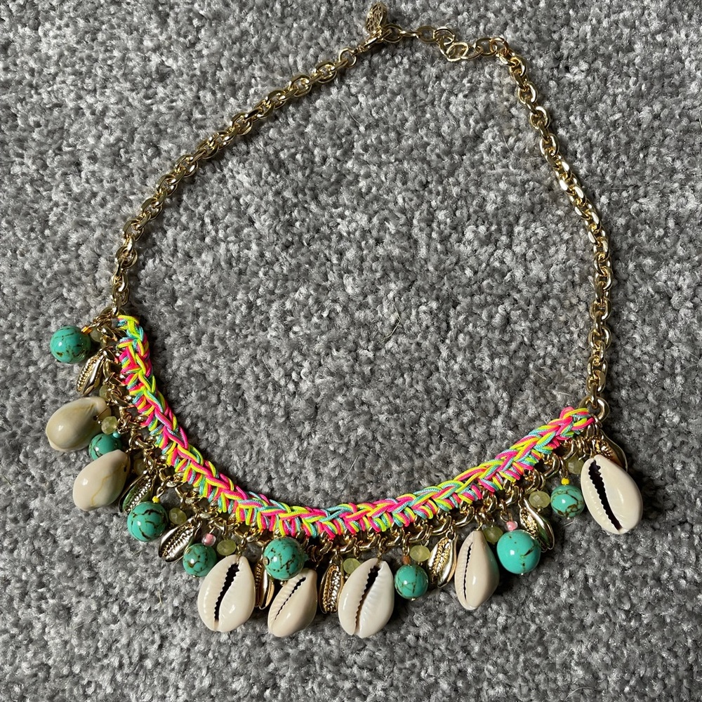 Lilly Pulitzer Seashell Choker Necklace